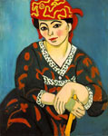 The Red Madras Headress (Mme Matisse: Madras Rouge)