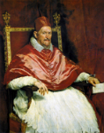 Retrato del Papa Inocencio X. Roma