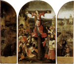 Triptych of the crucified Martyr